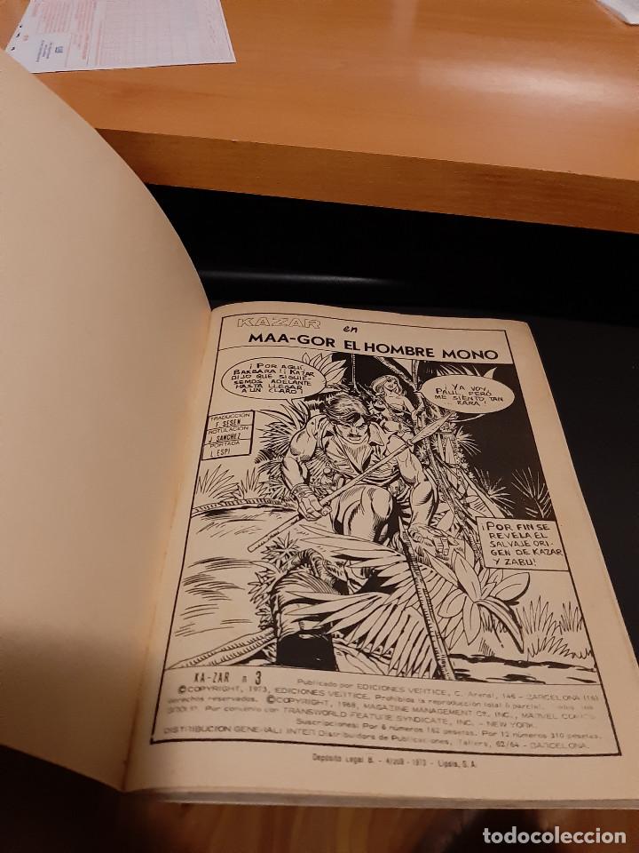 C&oacute;mics: EDICIONES VERTICE - KA-ZAR N&ordm; 3 - DIFICIL EN BUEN ESTADO - Foto 2