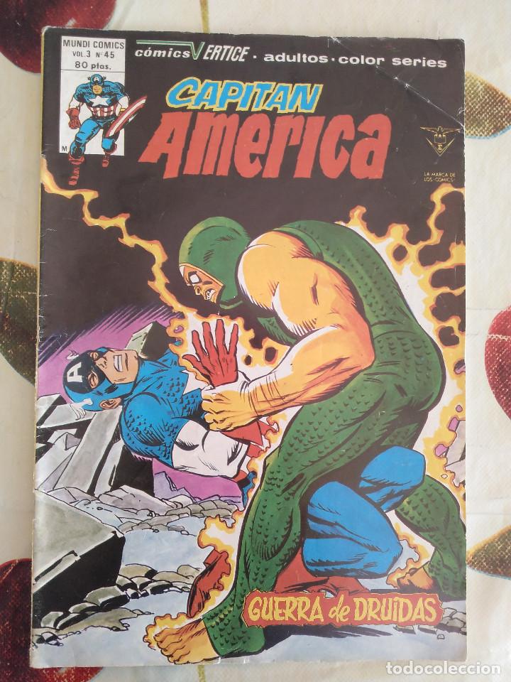 C&oacute;mics: VERTICE - CAPITAN AMERICA VOL.3 NUM. 45 - Foto 1