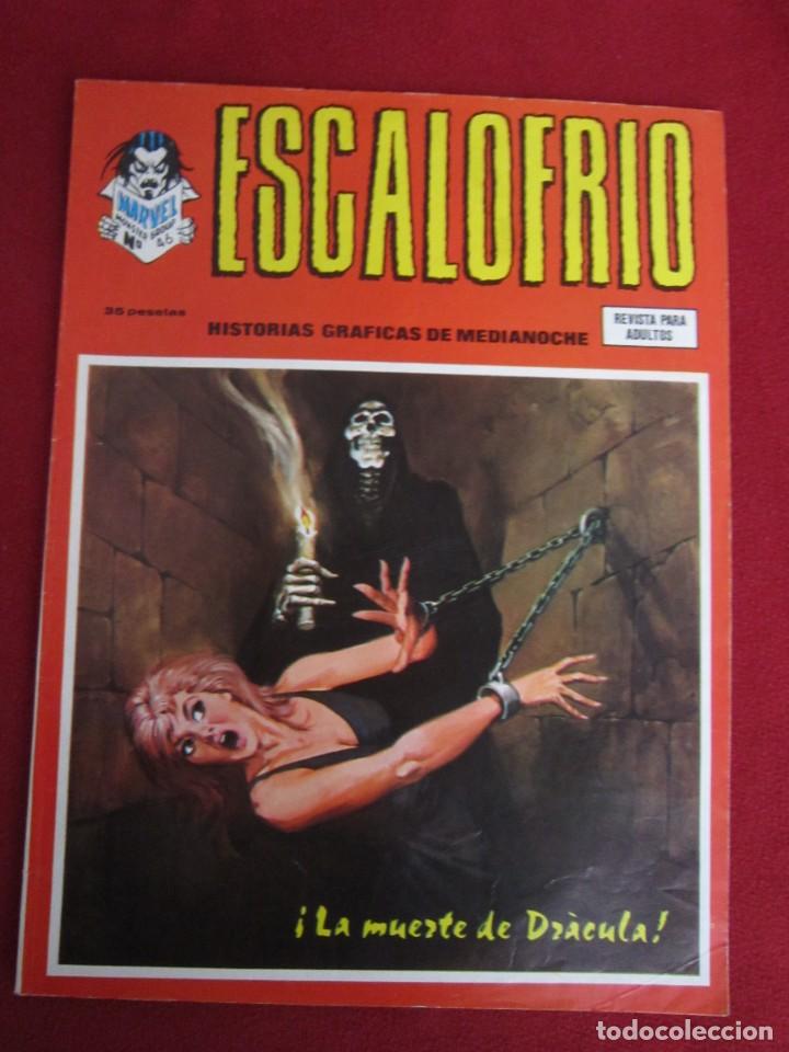 C&oacute;mics: ESCALOFRIO N&ordm; 46. MARVEL MONSTER GROUP. VERTICE. &iexcl;LA MUERTE DE DRACULA! EXCELENTE - Foto 1