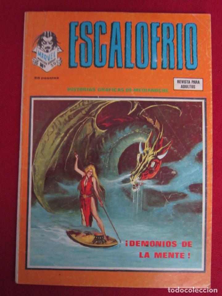 C&oacute;mics: ESCALOFRIO N&ordm; 59. MARVEL MONSTER GROUP. VERTICE &iexcl;DEMONIOS DE LA MENTE! - Foto 1