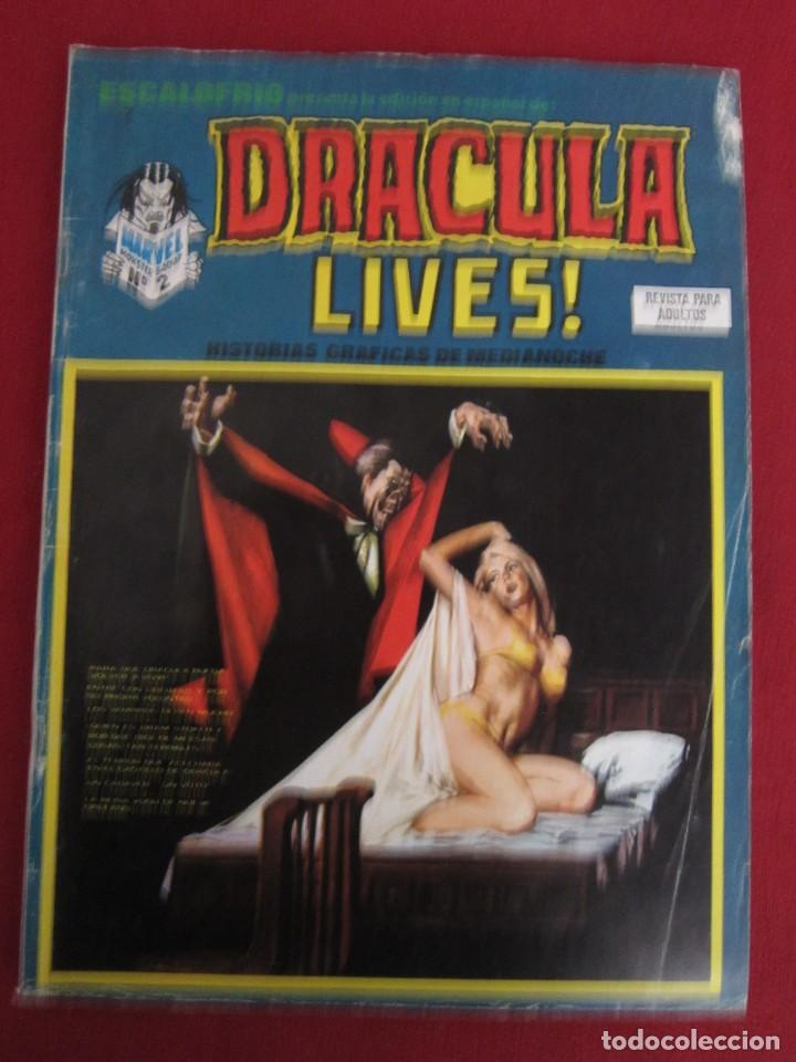 C&oacute;mics: ESCALOFRIO N&ordm; 7. MARVEL MONSTER GROUP. VERTICE. DRACULA LIVES! - Foto 1