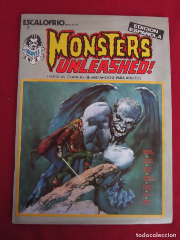 C&oacute;mics: ESCALOFRIO N&ordm; 3. MARVEL MONSTER GROUP. VERTICE. MONTERS UNLEASHED! COMO NUEVO - Foto 1