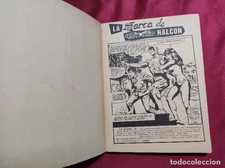 C&oacute;mics: DAN DEFENSOR. N&ordm; 44. LA MARCA DE OJO DE HALCON. EDICIONES V&Eacute;RTICE. TACO. - Foto 2