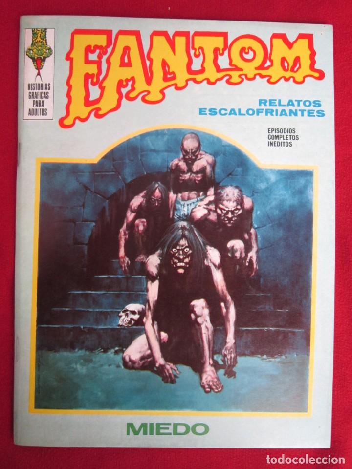 C&oacute;mics: FANTOM V.1 N&ordm; 21 VERTICE &rdquo;MIEDO&rdquo; 1973 COMO NUEVO - Foto 1