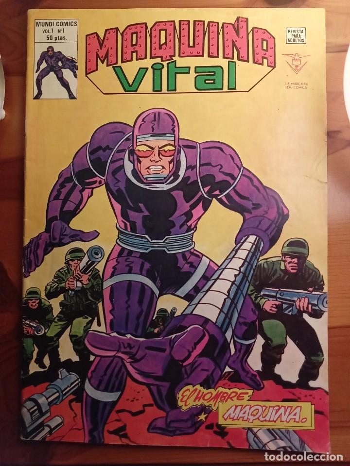 C&oacute;mics: M&Aacute;QUINA VITAL V&eacute;rtice n&uacute;meros 1 y 2 - Foto 1
