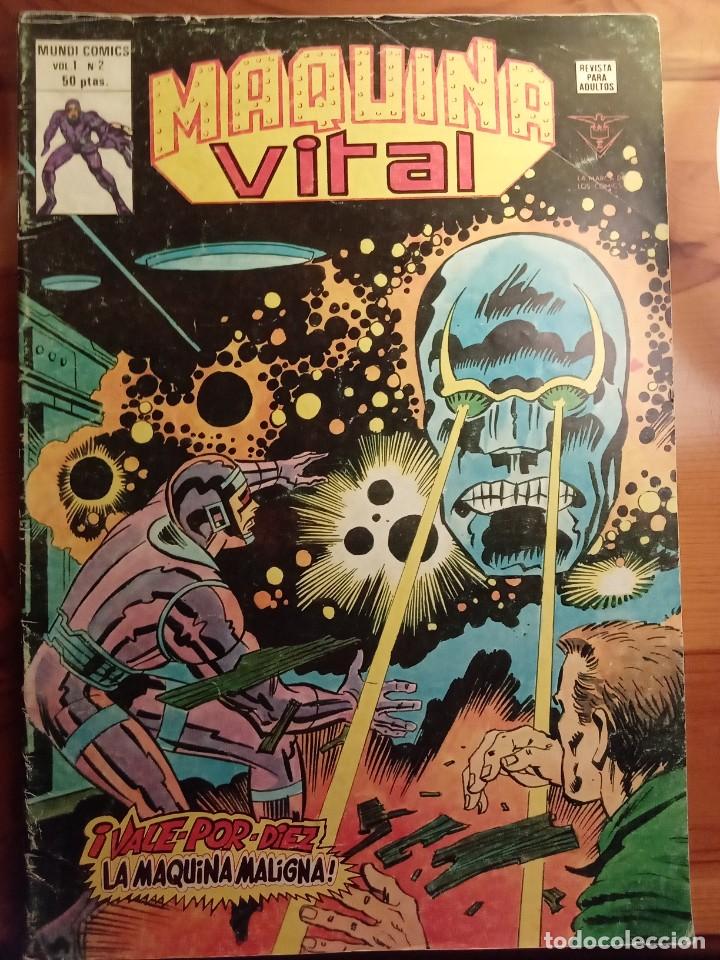 C&oacute;mics: M&Aacute;QUINA VITAL V&eacute;rtice n&uacute;meros 1 y 2 - Foto 2