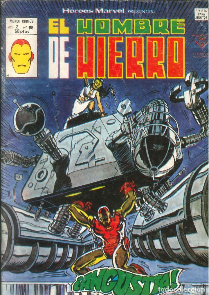C&oacute;mics: EL HOMBRE DE HIERRO VOLUMEN 2 N&Uacute;MERO 66 C&Oacute;MICS V&Eacute;RTICE MARVEL - Foto 1