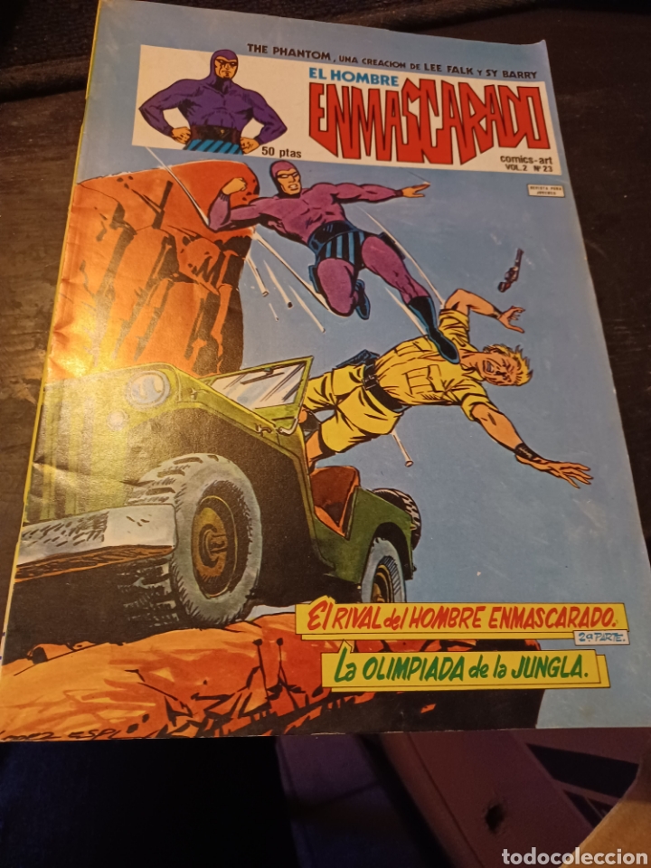 C&oacute;mics: C&oacute;mic El hombre enmascarado comics-art N&deg; 23 Ediciones Vertice - Foto 1