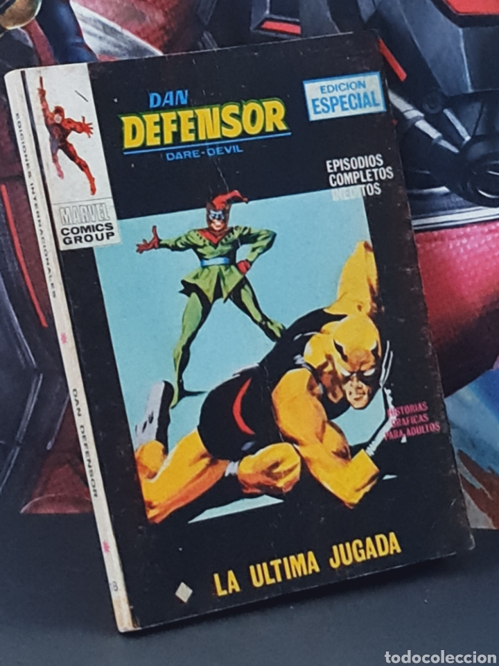 C&oacute;mics: DAN DEFENSOR 18 LA &Uacute;LTIMA JUGADA NORMAL ESTADO TACO EDICIONES INTERNACIONALES V&Eacute;RTICE - Foto 1