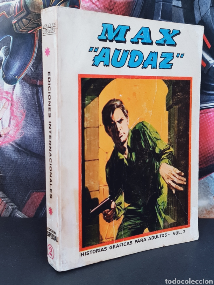 C&oacute;mics: MAX AUDAZ 2 TACO NORMAL ESTADO ESPECIAL EDICIONES INTERNACIONALES V&Eacute;RTICE - Foto 1