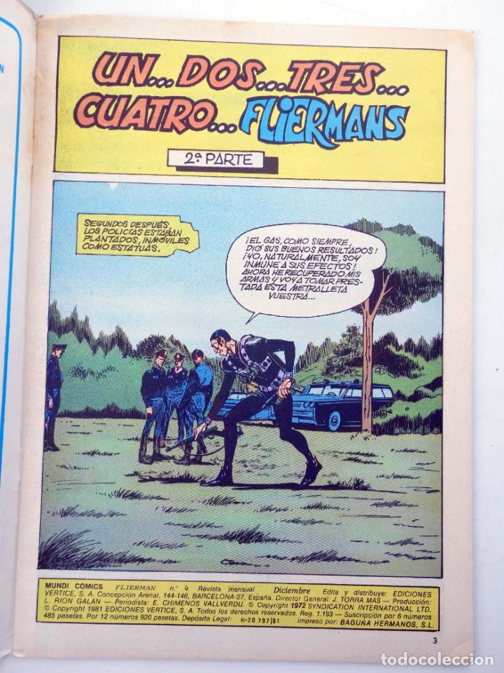 C&oacute;mics: FLIERMAN 4. LA RAMPA MORTAL. V&eacute;rtice, 1981 - Foto 3