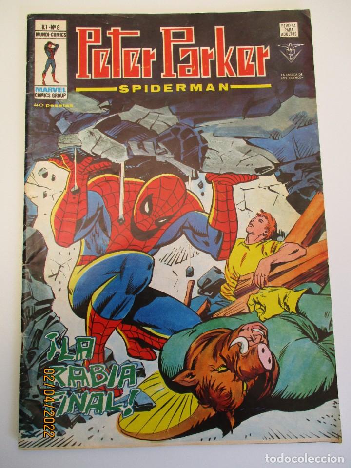 C&oacute;mics: SPIDERMAN (1978, VERTICE) -PETER PARKER- 8 &middot; V-1979 &middot; LA RABIA FINAL - Foto 1