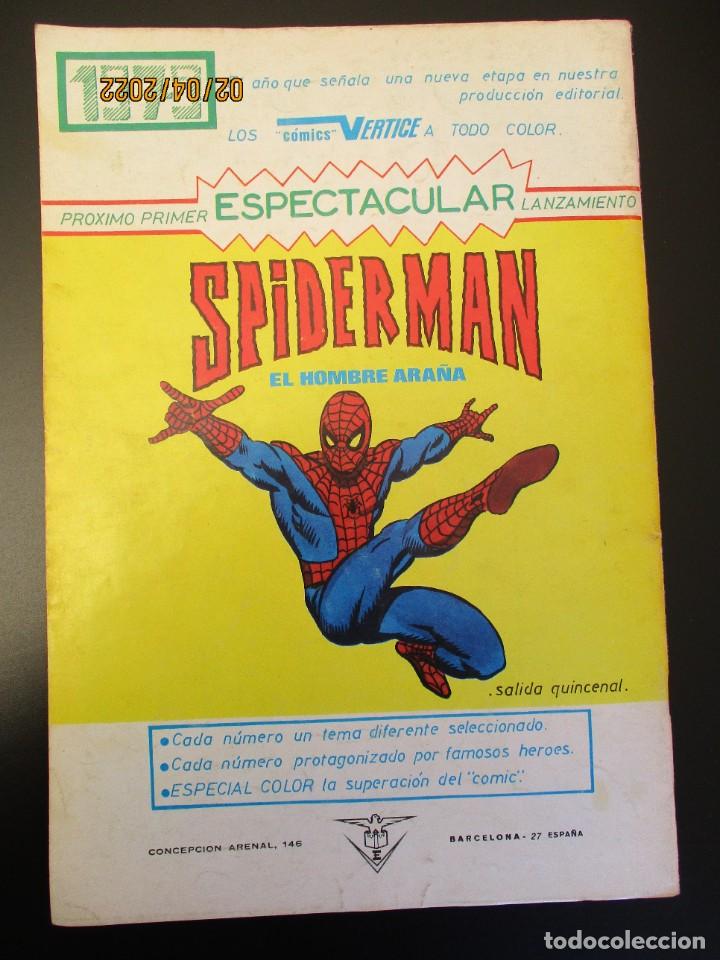 C&oacute;mics: SPIDERMAN (1978, VERTICE) -PETER PARKER- 8 &middot; V-1979 &middot; LA RABIA FINAL - Foto 3
