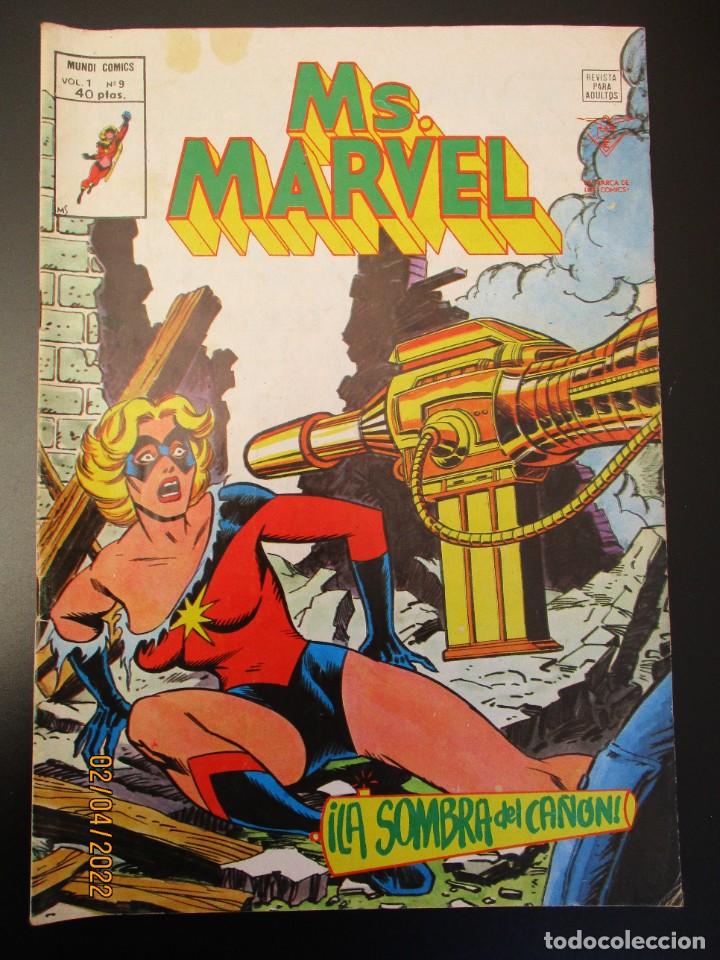 C&oacute;mics: MS. MARVEL (1978, VERTICE) 9 &middot; VII-1979 &middot; LA SOMBRA DEL CA&Ntilde;ON - Foto 1
