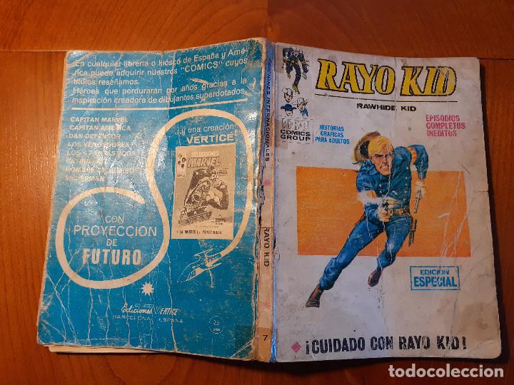 C&oacute;mics: RAYO KID 7 VERTICE ( #7 - VOL.1 - V1 ) - Foto 7