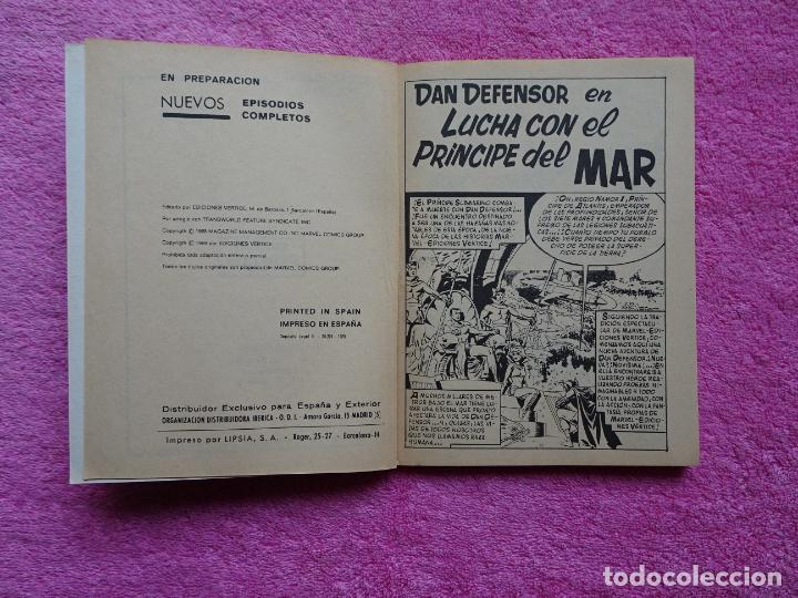 C&oacute;mics: dan defensor 4 lucha contra el pr&iacute;ncipe del mal ediciones vertice 1969 vol 1 - Foto 3