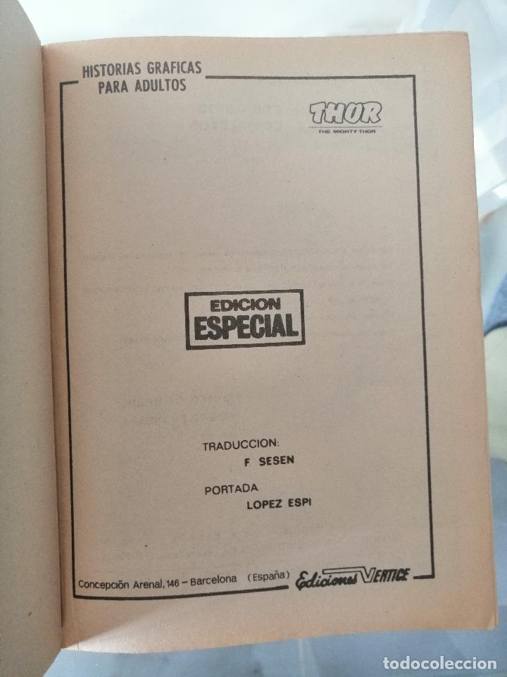 C&oacute;mics: THOR N&ordm; 7 - LA C&Oacute;LERA DE REPLICUS (TACO) VERTICE 1973 - Foto 4