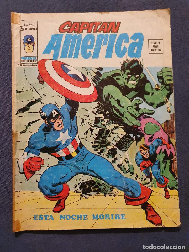 C&oacute;mics: CAPITAN AMERICA VOL. 3 # 6 ( VERTICE) - 1976 - Foto 1