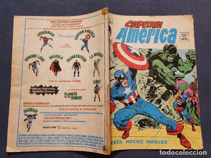 C&oacute;mics: CAPITAN AMERICA VOL. 3 # 6 ( VERTICE) - 1976 - Foto 3
