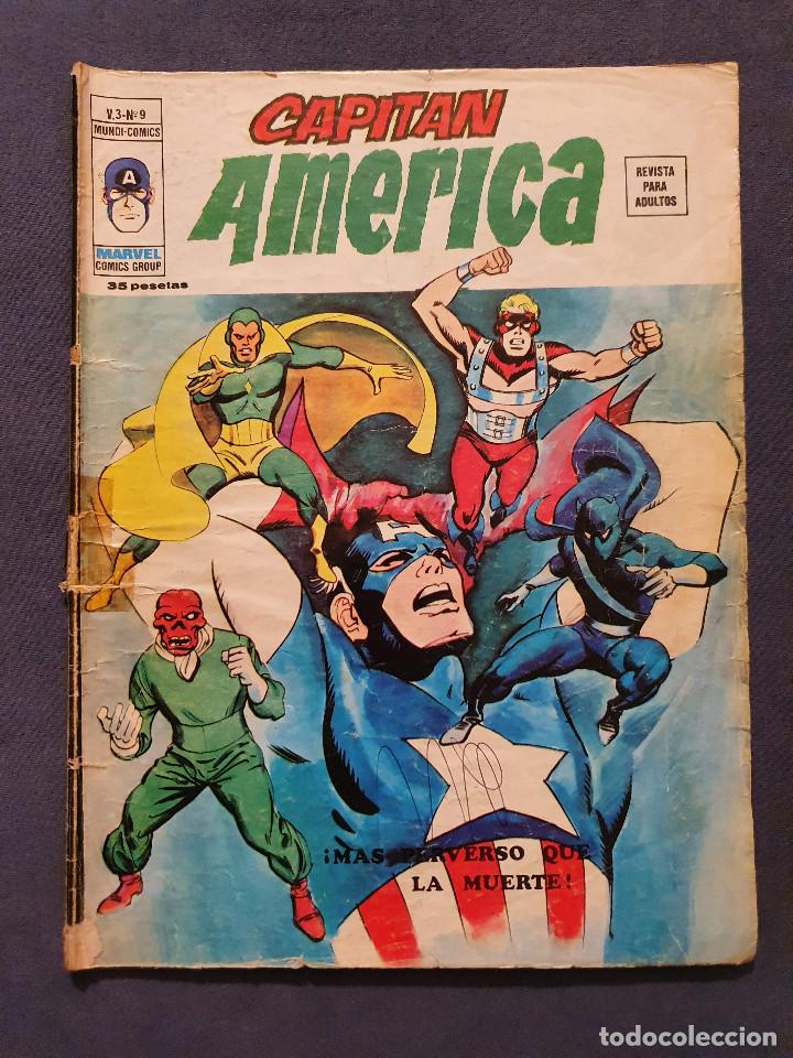 C&oacute;mics: CAPITAN AMERICA VOL. 3 # 9 ( VERTICE) - 1976 - Foto 1