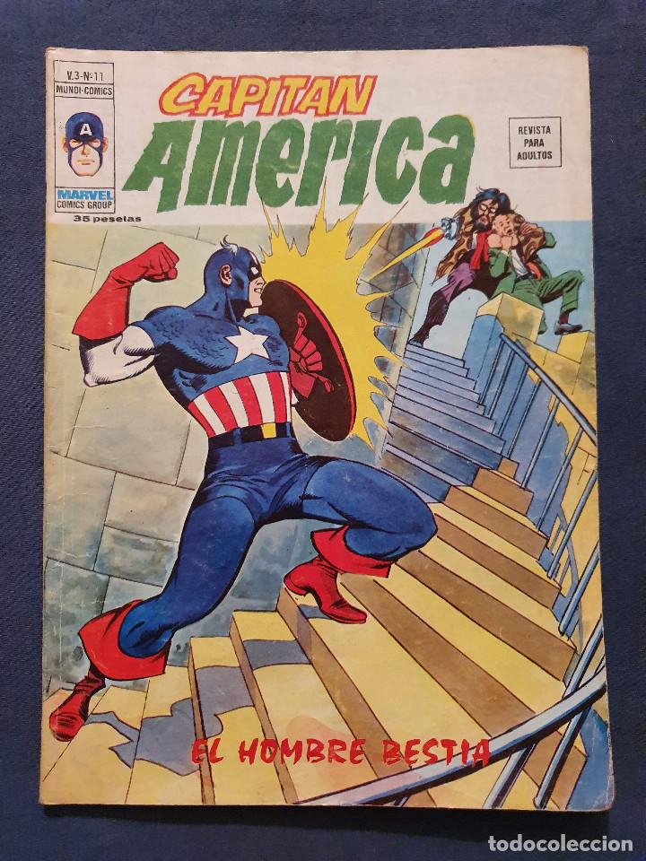 C&oacute;mics: CAPITAN AMERICA VOL. 3 # 11 ( VERTICE) - 1976 - Foto 1
