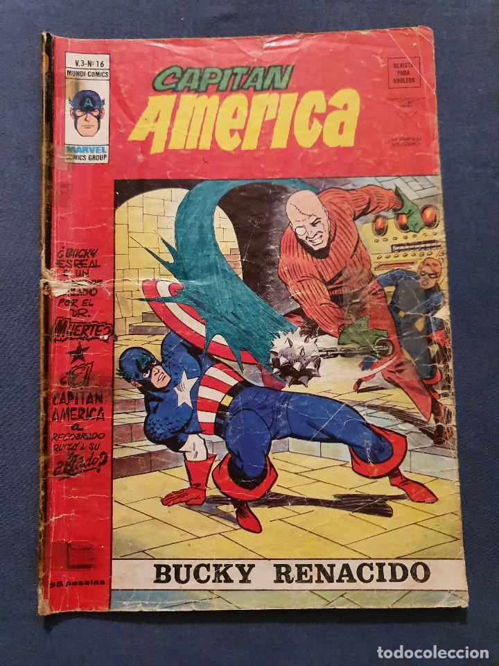 C&oacute;mics: CAPITAN AMERICA VOL. 3 # 16 ( VERTICE) - 1977 - Foto 1