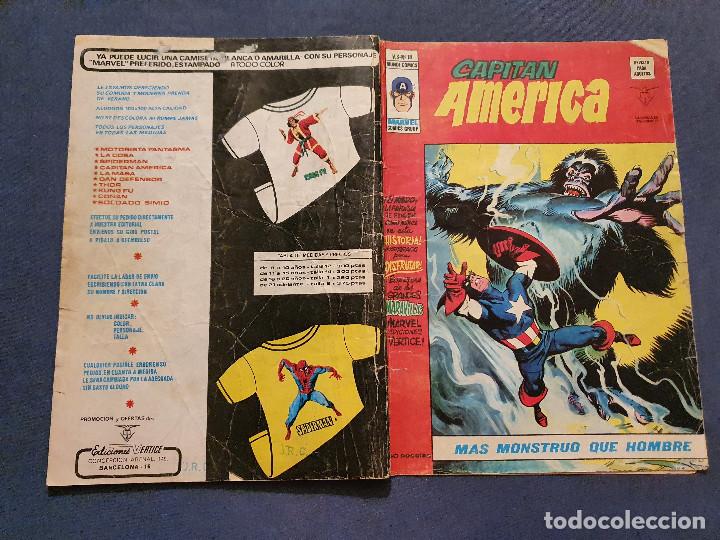C&oacute;mics: CAPITAN AMERICA VOL. 3 # 18 ( VERTICE) - 1977 - Foto 3