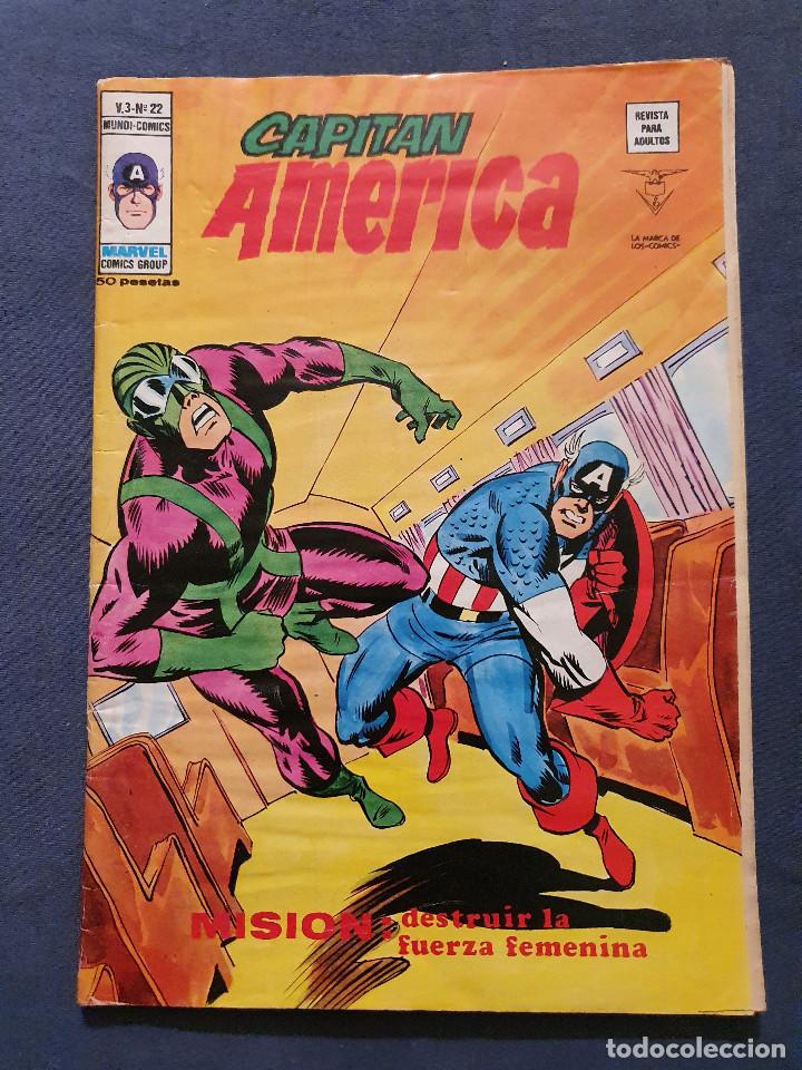 C&oacute;mics: CAPITAN AMERICA VOL. 3 # 22 ( VERTICE) - 1978 - Foto 1