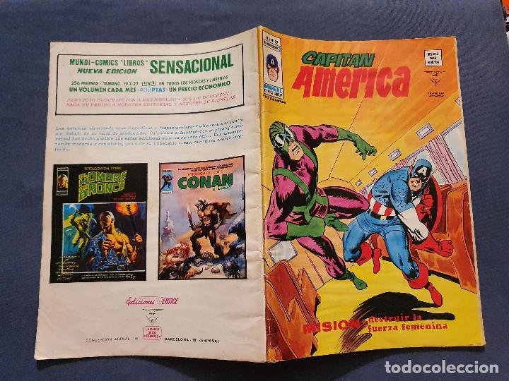 C&oacute;mics: CAPITAN AMERICA VOL. 3 # 22 ( VERTICE) - 1978 - Foto 3