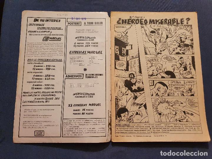C&oacute;mics: CAPITAN AMERICA VOL. 3 # 26 ( VERTICE) - 1978 - Foto 4