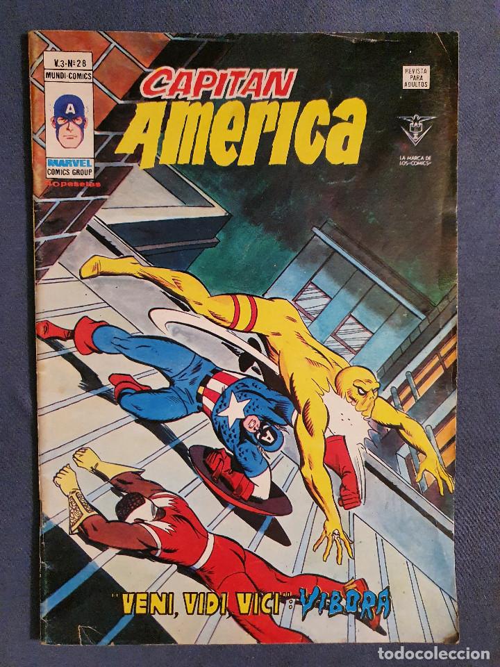 C&oacute;mics: CAPITAN AMERICA VOL. 3 # 28 ( VERTICE) - 1979 - Foto 1