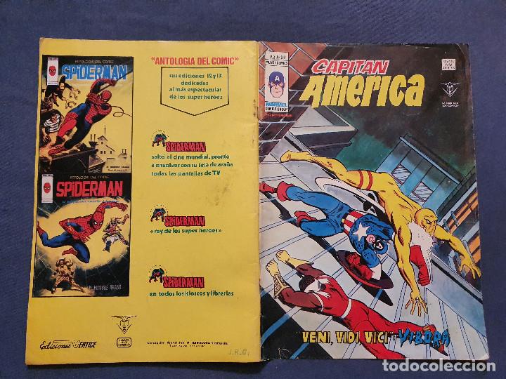 C&oacute;mics: CAPITAN AMERICA VOL. 3 # 28 ( VERTICE) - 1979 - Foto 3