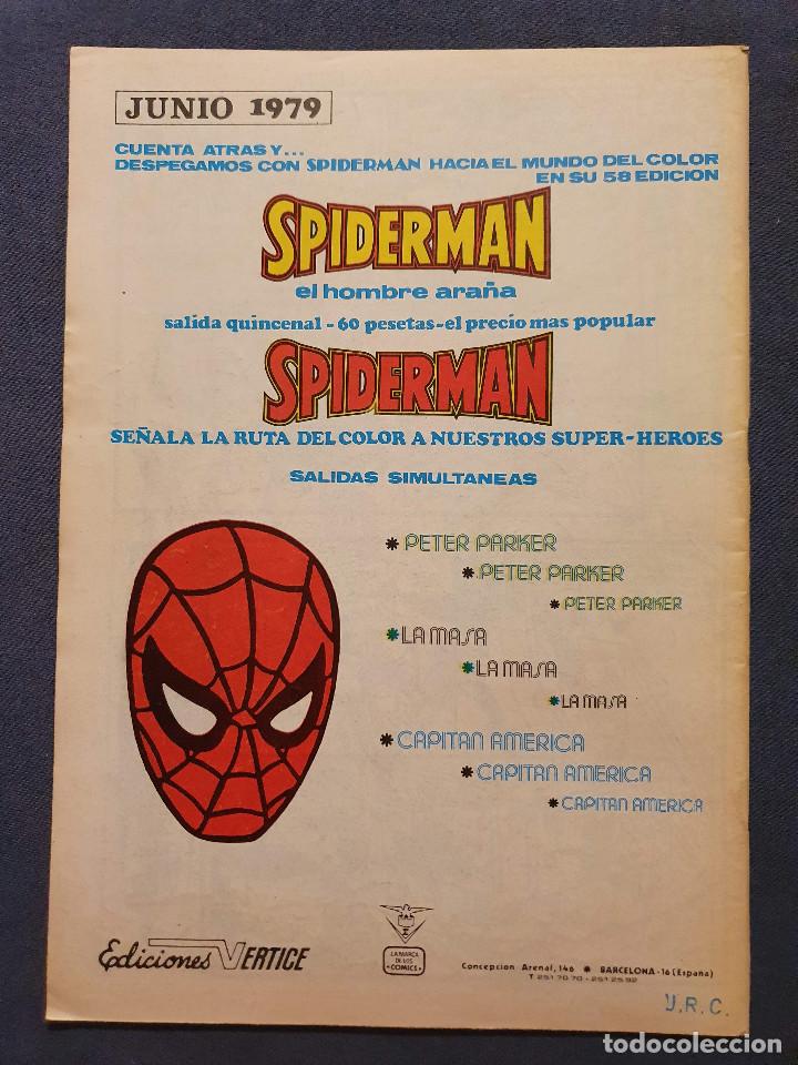 C&oacute;mics: CAPITAN AMERICA VOL. 3 # 38 ( VERTICE) - 1980 - Foto 2