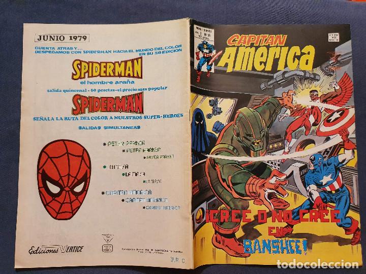 C&oacute;mics: CAPITAN AMERICA VOL. 3 # 38 ( VERTICE) - 1980 - Foto 3