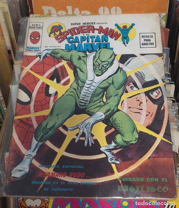 C&oacute;mics: SUPER H&Eacute;ROES . VOLUMEN 2 N&Uacute;MERO 11. &rdquo;SPIDERMAN Y EL CAPIT&Aacute;N MARVEL&rdquo; - Foto 1
