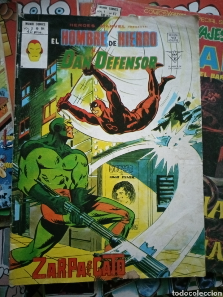 C&oacute;mics: El hombre de hierro y Dan defensor vol. 2 54 cj62 - Foto 1