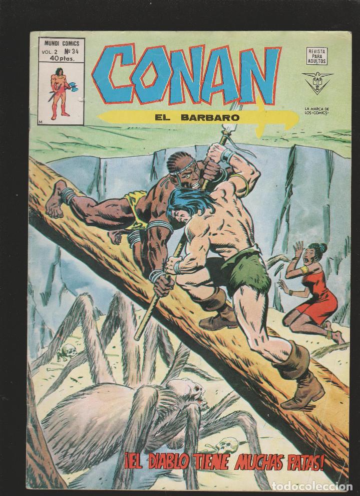C&oacute;mics: CONAN - N&ordm; 34 - VOL. 2 MUNDICOMICS - VERTICE - - Foto 1