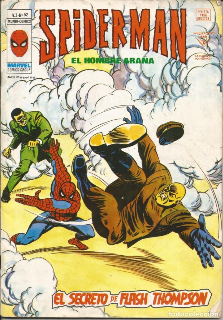 C&oacute;mics: SPIDERMAN V3. N&ordm; 52, El secreto de Flash Thompson V&eacute;rtice 1979 - Foto 1