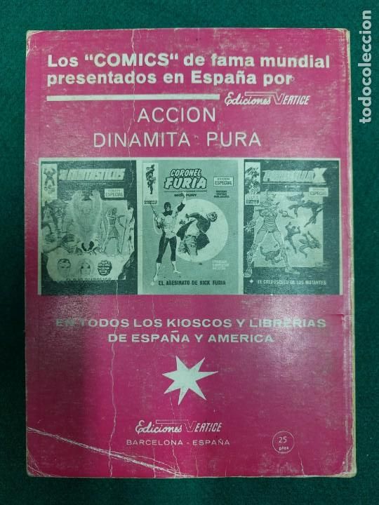 C&oacute;mics: Namor V&eacute;rtice V1 N&ordm; 8 Edici&oacute;n 25 Ptas - Foto 2