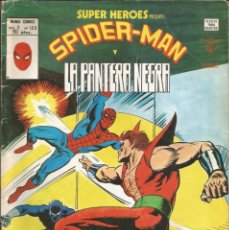 Cómics: SUPER HÉROES V2. Nº 123 - SPIDERMAN Y LA PANTERA NEGRA. VÉRTICE 1974