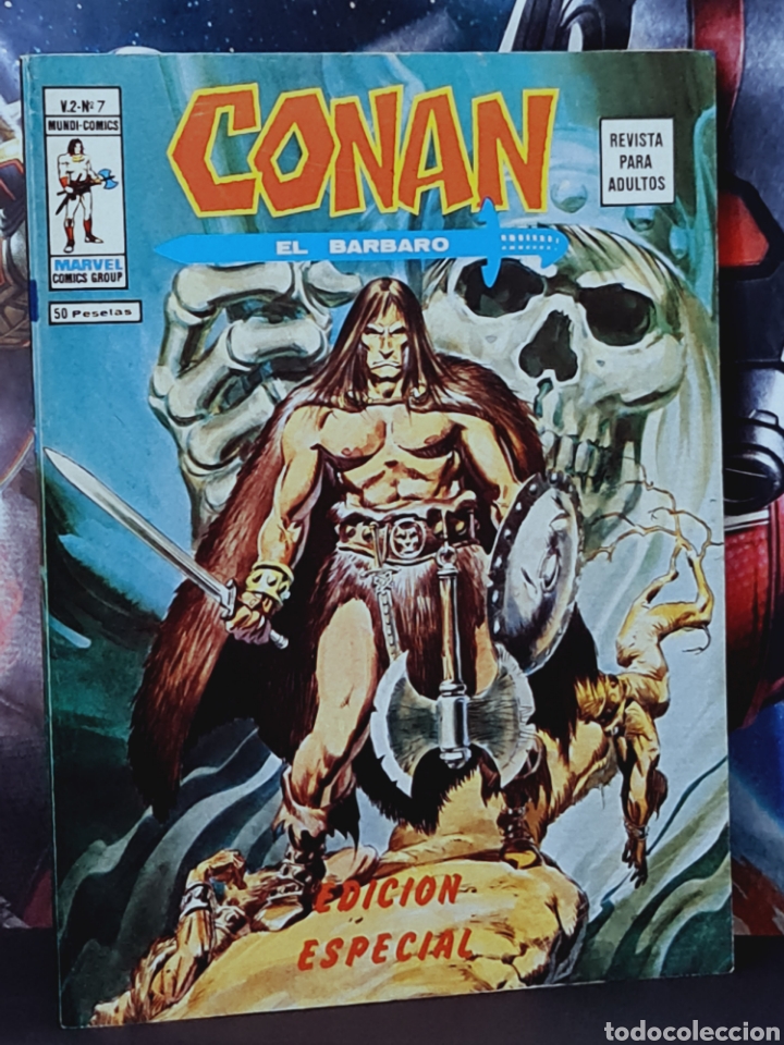 C&oacute;mics: DE KIOSCO CONAN 7 VOL II EDICI&Oacute;N ESPECIAL COMICS EDICIONES VERTICE - Foto 1