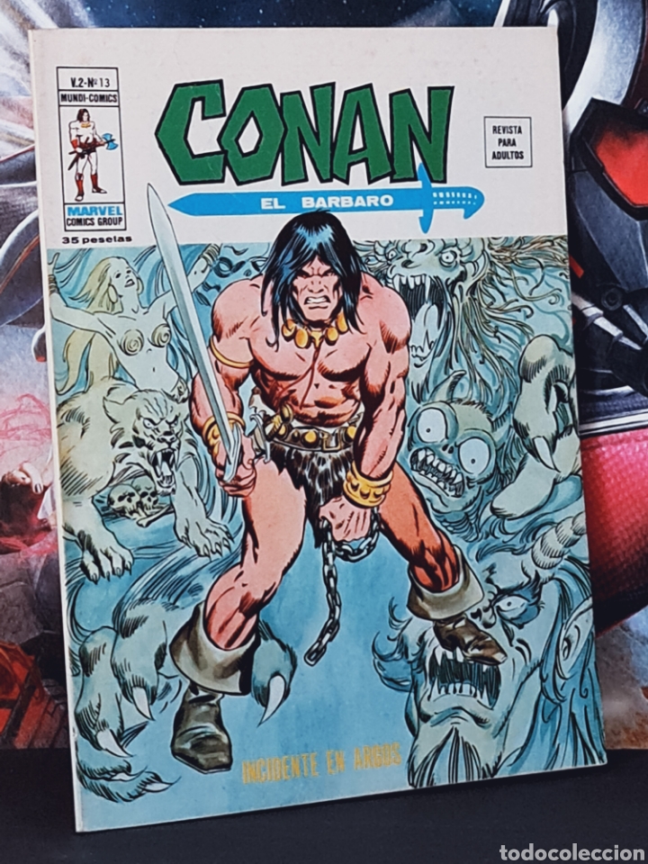 C&oacute;mics: EXCELENTE ESTADO CONAN 13 VOL II INCIDENTE EN ARGOS COMICS EDICIONES VERTICE - Foto 1