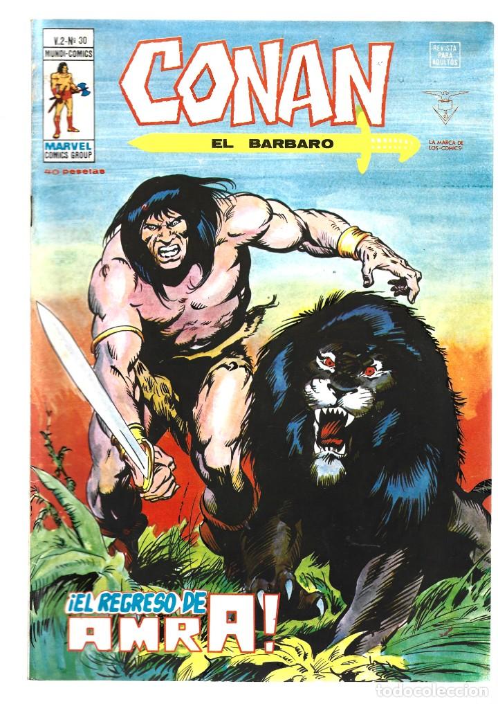 C&oacute;mics: Conan vol. 2 n&uacute;mero 30: el regreso de Amra, 1979, Vertice impecable - Foto 1