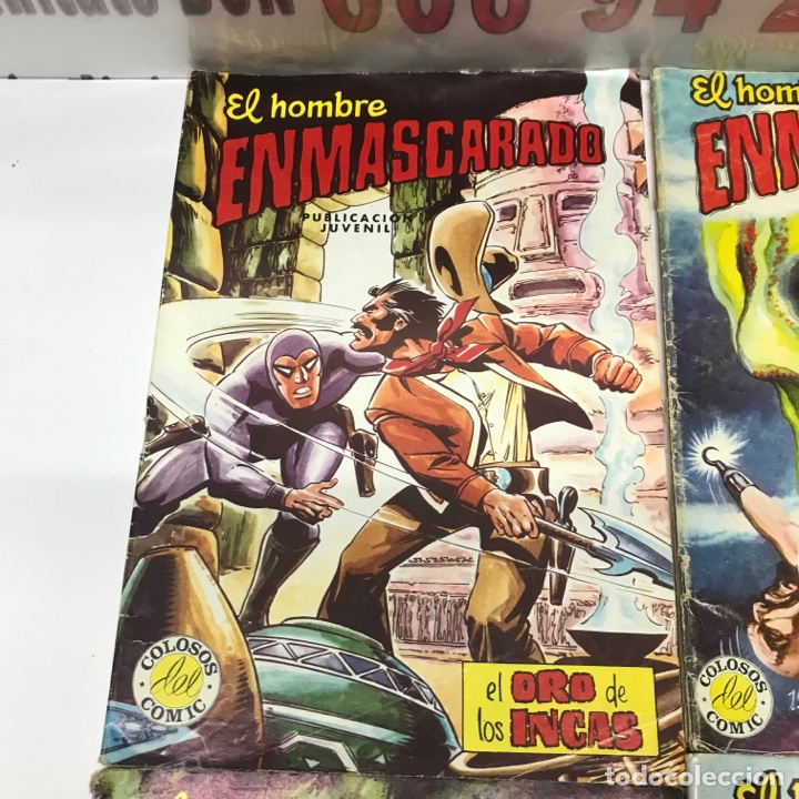 C&oacute;mics: 4 COMICS EL HOMBRE ENMASCARADO - Foto 3
