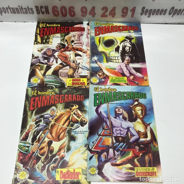 C&oacute;mics: 4 COMICS EL HOMBRE ENMASCARADO - Foto 1