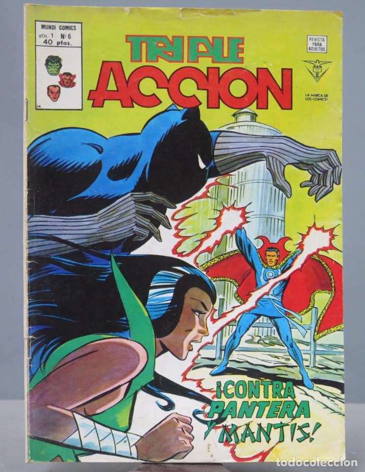 C&oacute;mics: TEBEO. TRIPLE ACCION. &iexcl;CONTRA PANTERA Y MANTIS!. 6. VERTICE - Foto 1