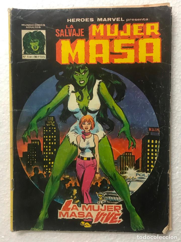 C&oacute;mics: La Salvaje Mujer Masa. Heroes Marvel num 1 - Foto 1