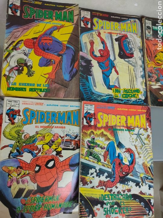 C&oacute;mics: 15x COMICS SPIDERMAN VERTICE V-2 Y V-3 MUNDI COMICS - Foto 2