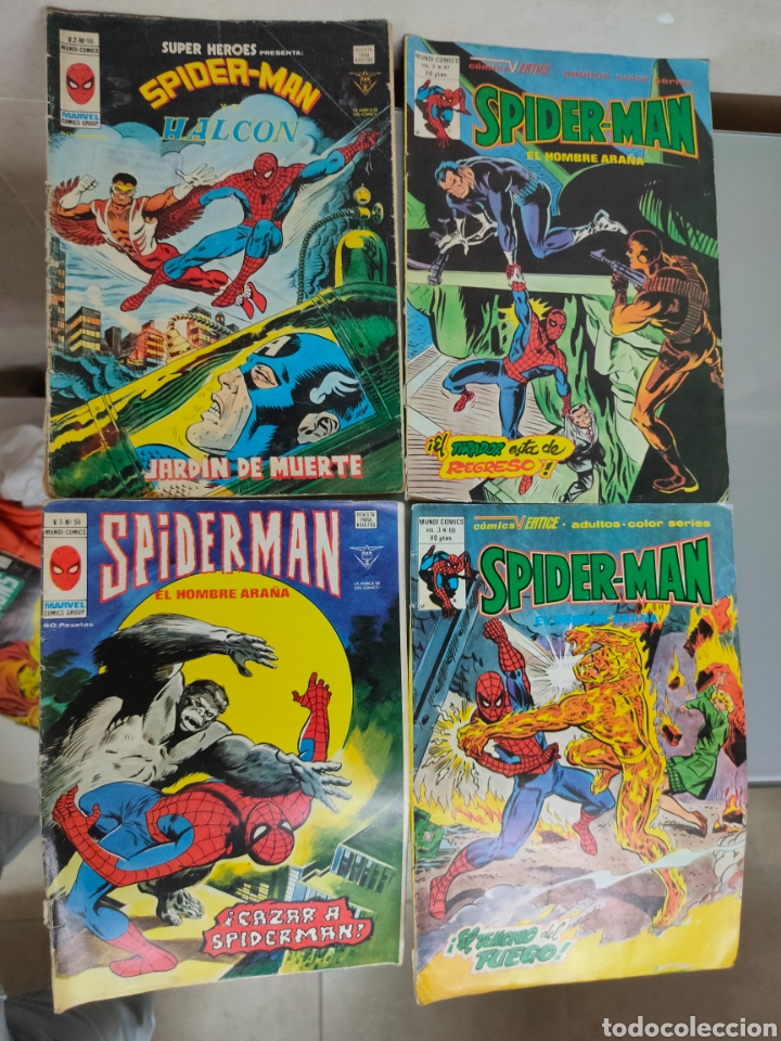 C&oacute;mics: 15x COMICS SPIDERMAN VERTICE V-2 Y V-3 MUNDI COMICS - Foto 4