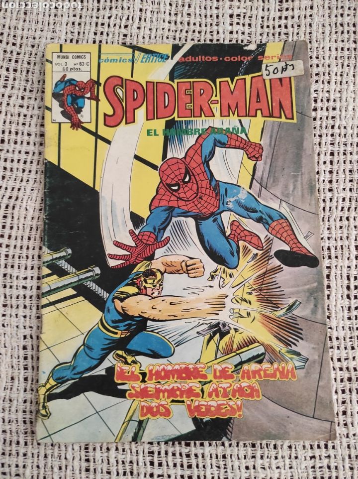 C&oacute;mics: SPIDERMAN VOL. 3 N&ordm; 63 C - EDITA : VERTICE - Foto 1